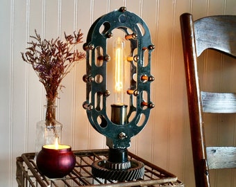 Steampunk Lamp/ Industrial Lamp/ Lamp/ Modern Lamp/ Edison Lamp