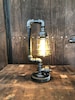Steampunk Lamp/ Industrial Decor/ Industrial Lamp/ Industrial Table Lamp/ Farmhouse Table Lamp/ Edison Lamp/ Rustic Lamp/ Table Lamp/ 