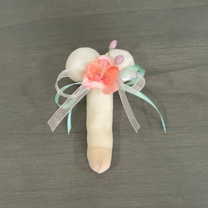 5-inch Custom Penis Corsage - Made to Order | Themed | Bachelorette/Bachelor Party | Girls Night Out | Custom Party Gift