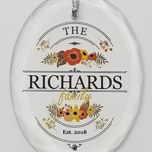 5 Pieces Personalized Wedding Crystal Ornament - Crystal Oval, Rectangle, Octagon, Heart - Full Color Printing - Free Shipping