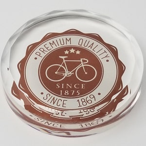 10 Pieces Personalized Crystal Round Paperweight, Free Shipping