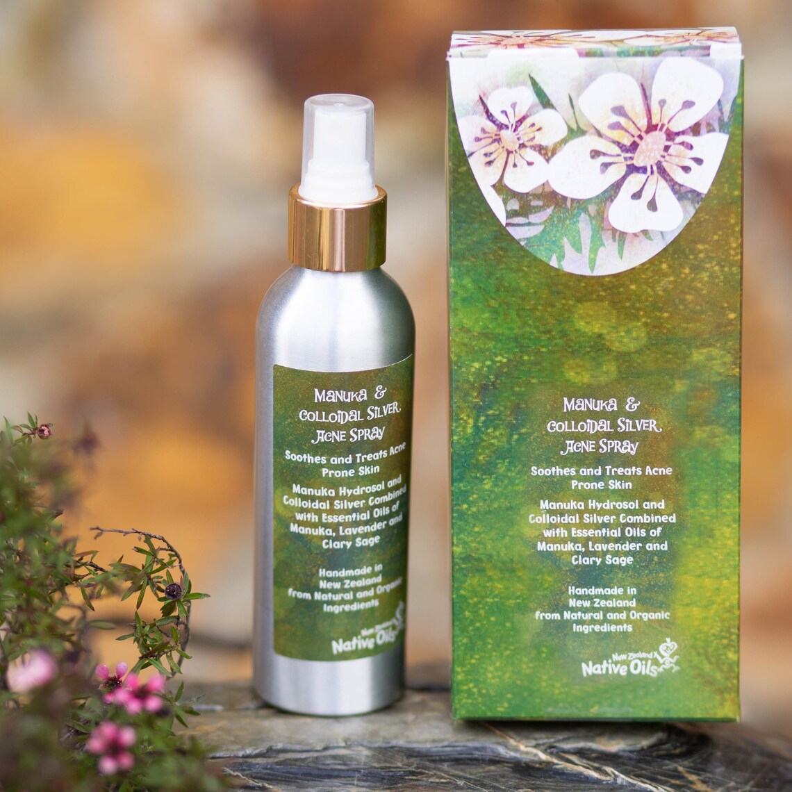 Manuka & Colloidal Silver Acne Face Spray 150ml Etsy