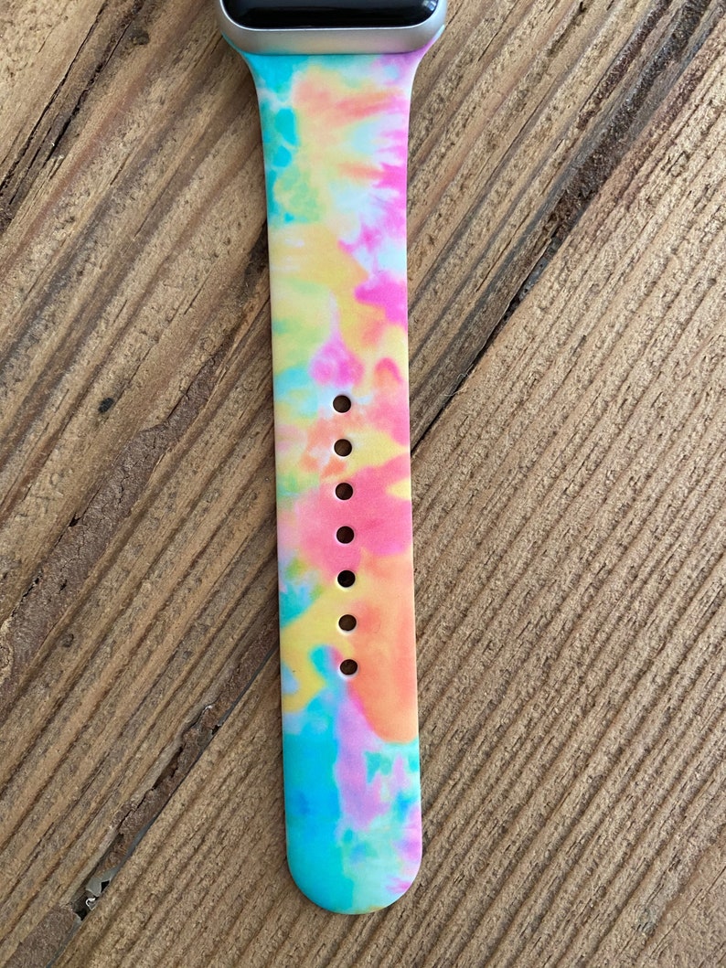 tie dye apple watch face