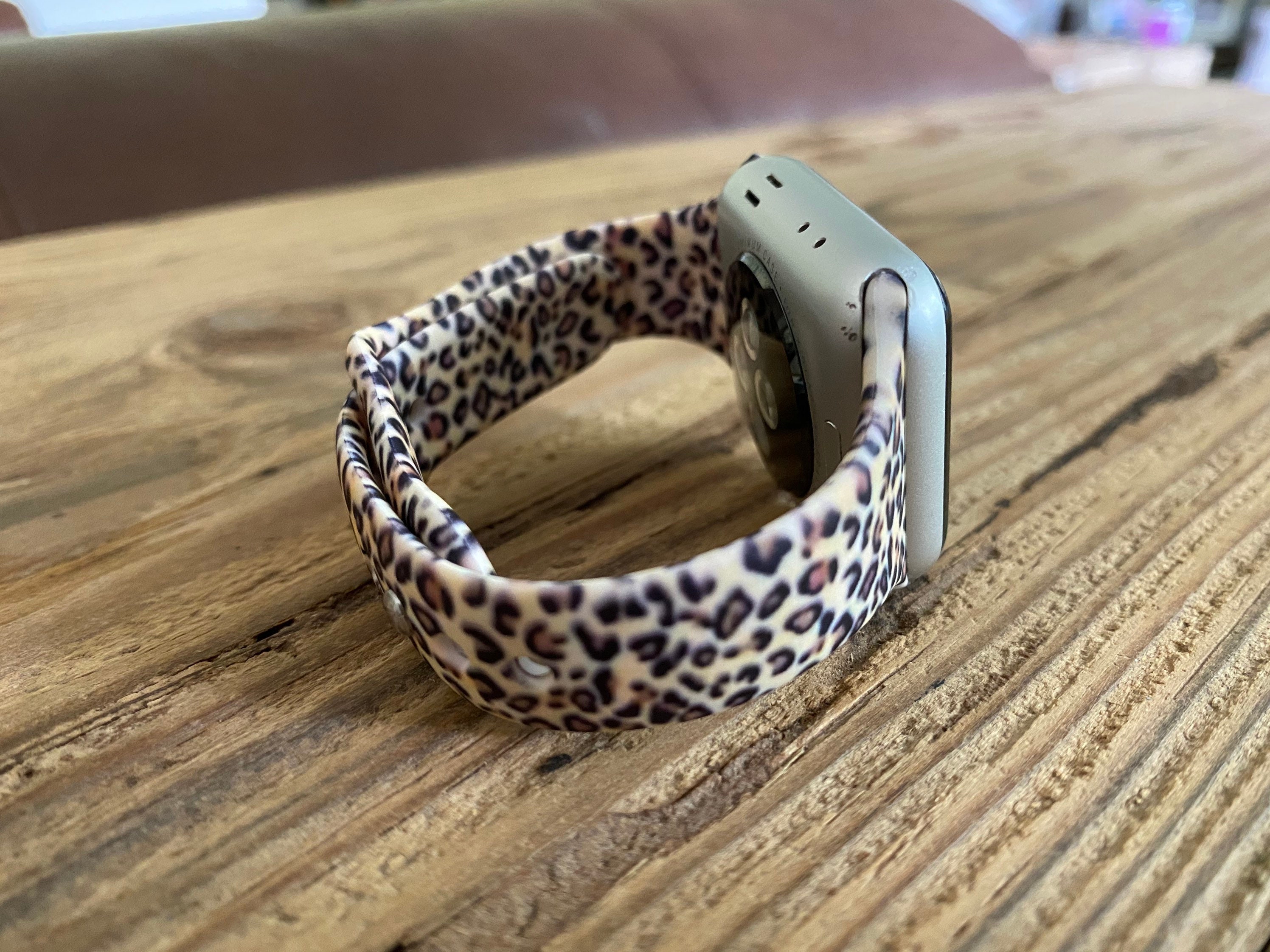 SKINNY Apple Watch Band Cheetah Animal Print 38mm 40mm 42mm | Etsy