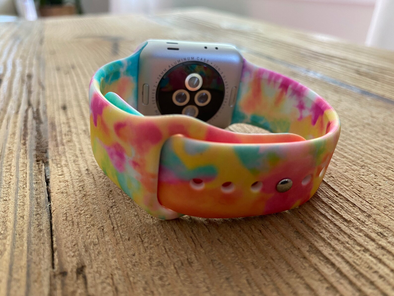 tie dye apple watch face