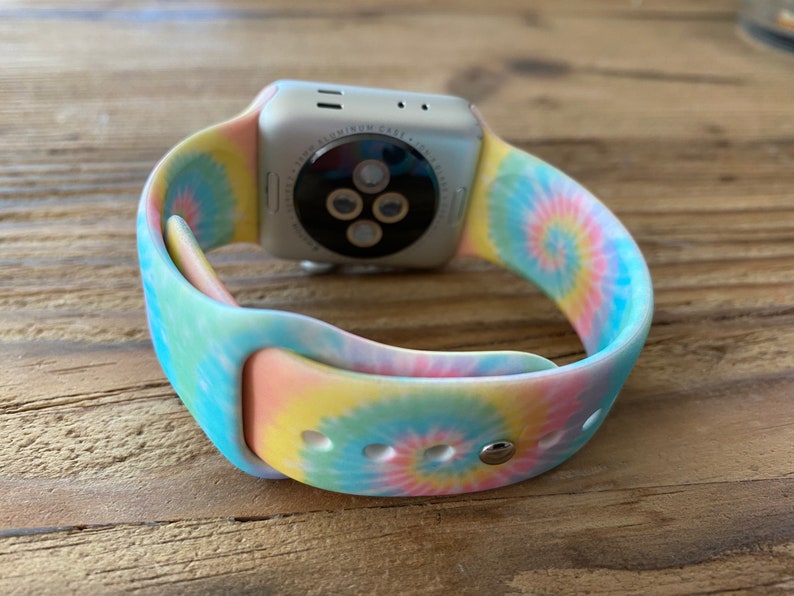 tie dye apple watch face