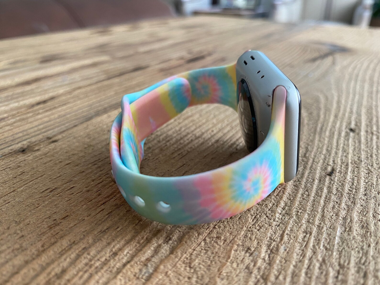 tie dye apple watch face