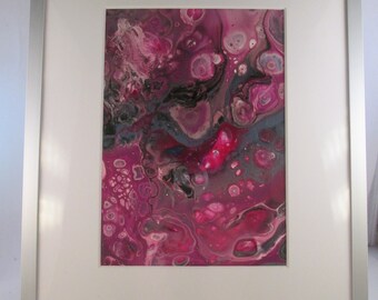 Paint Pouring, Paint Pour Art, Neutral Decor, Poured Paint, Fluid Art, Cell Painting, Wall Canvas, Wall Art, Framed Art, Abstract Art,