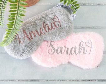 Personalised Eye Mask | Furry Sleep Mask