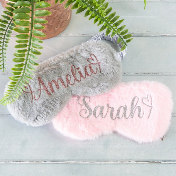 Personalised Eye Mask | Furry Sleep Mask