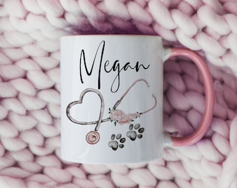 Personalised Vet Nurse Mug | Veterinarian Gift