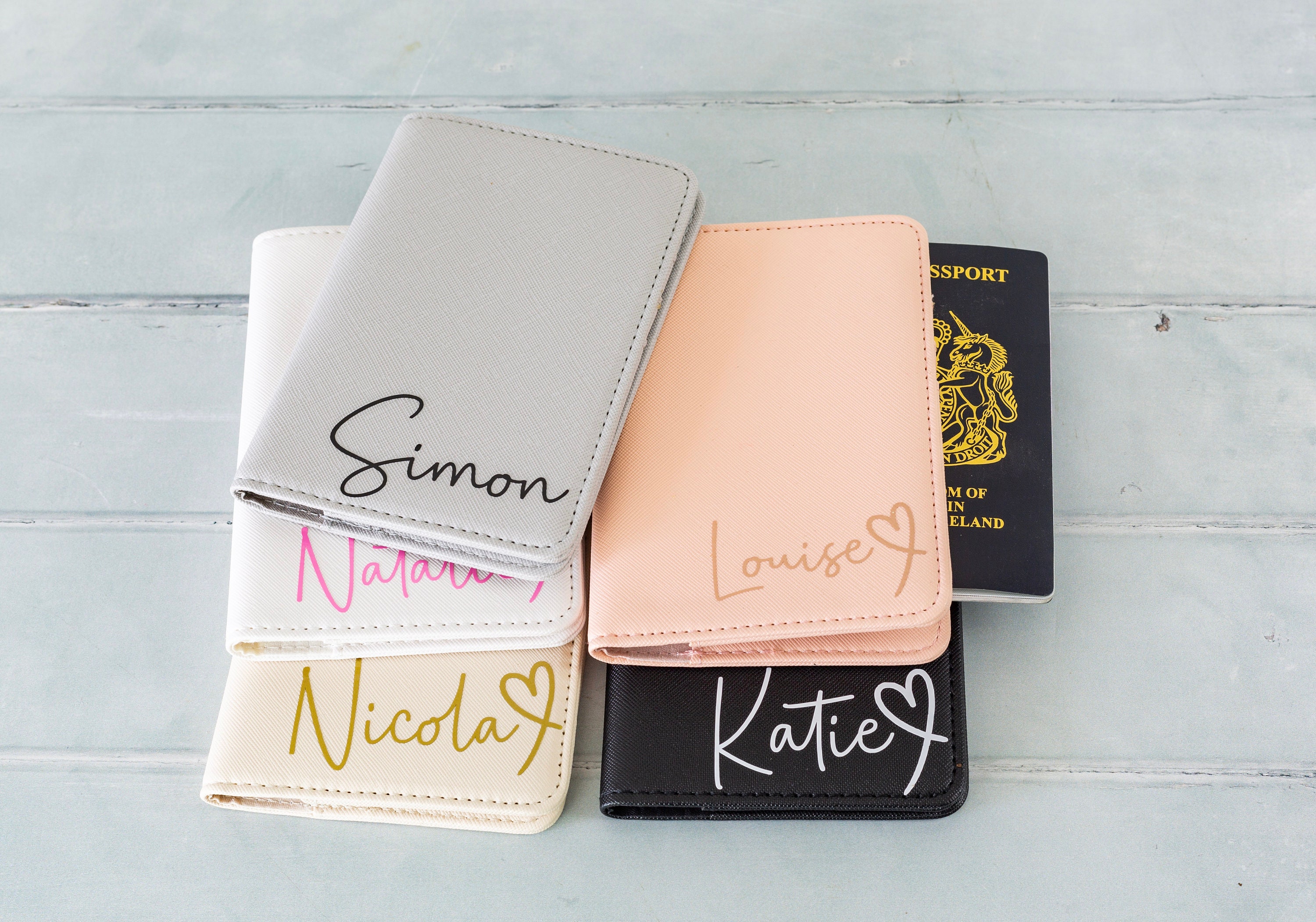 Personalised Passport Case and Luggage Tag Passport Holder Etsy UK