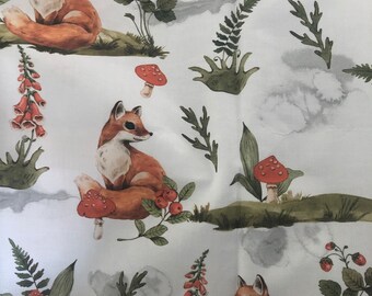 Cotton fabric prints child, sold by meter