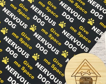 Dog Bandana - Nervous Dog, Give Me Space