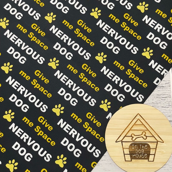 Dog Bandana - Nervous Dog, Give Me Space