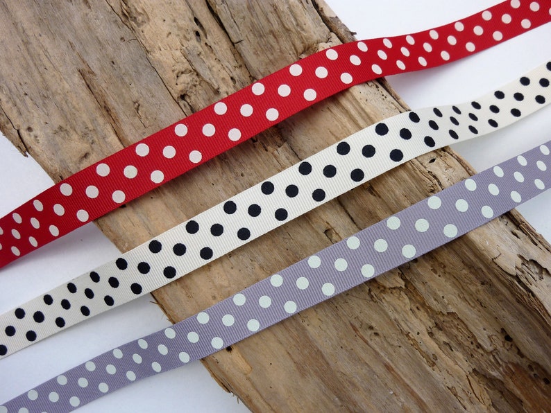 Per Metre Berisfords Ribbon 10mm Mint