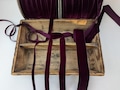 Burgundy Red Velvet Ribbon Trim premium quality, narrow wide, 9mm 16mm 22mm 36mm Berisfords product logo