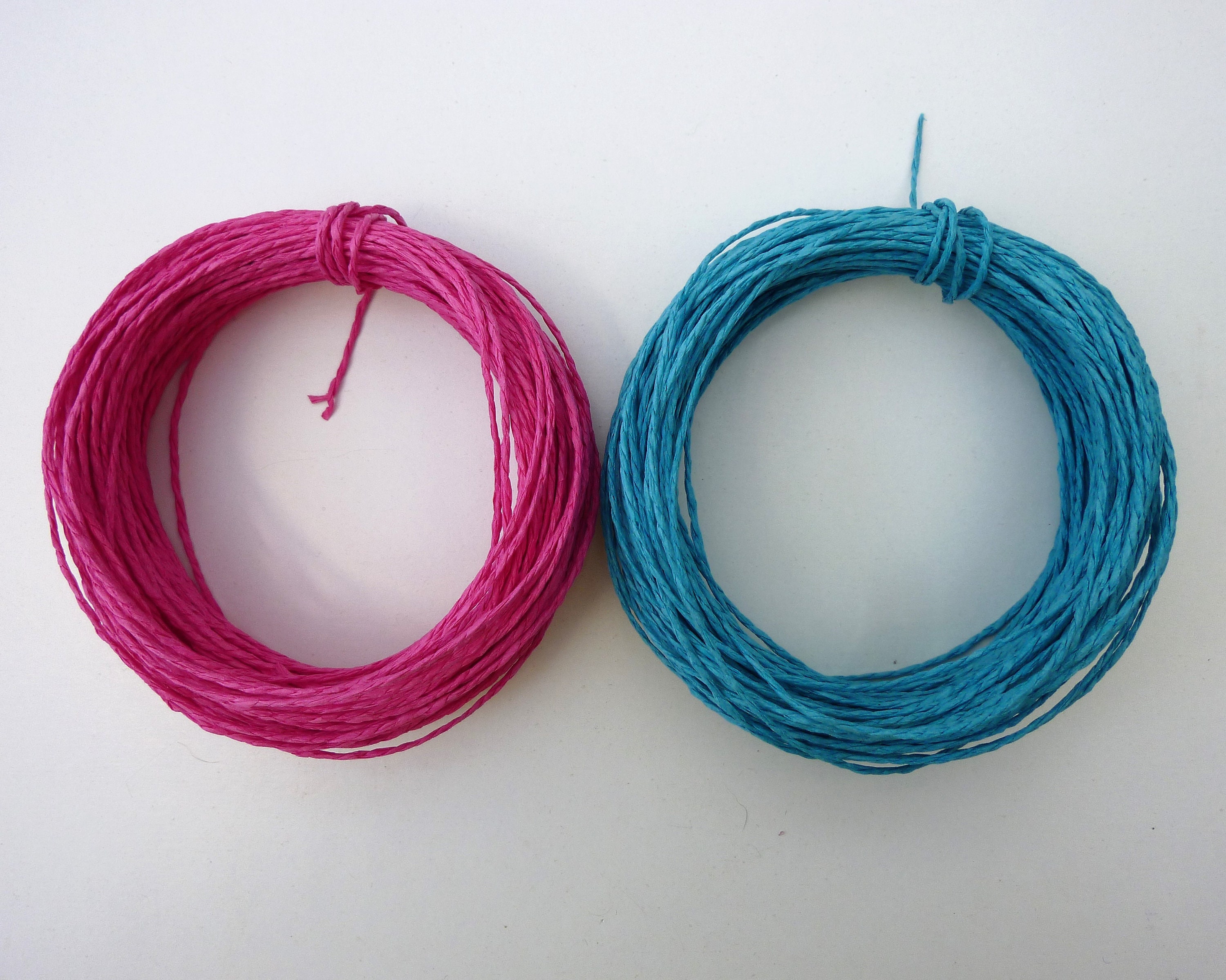 Rustic Paper Twine, Craft Weaving, Knitting, Gift Wrap (25m, 1.8-2mm ...