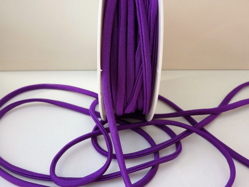 bracelets lingerie hair ties bikinis Purple elastic spaghetti cord for swimwear