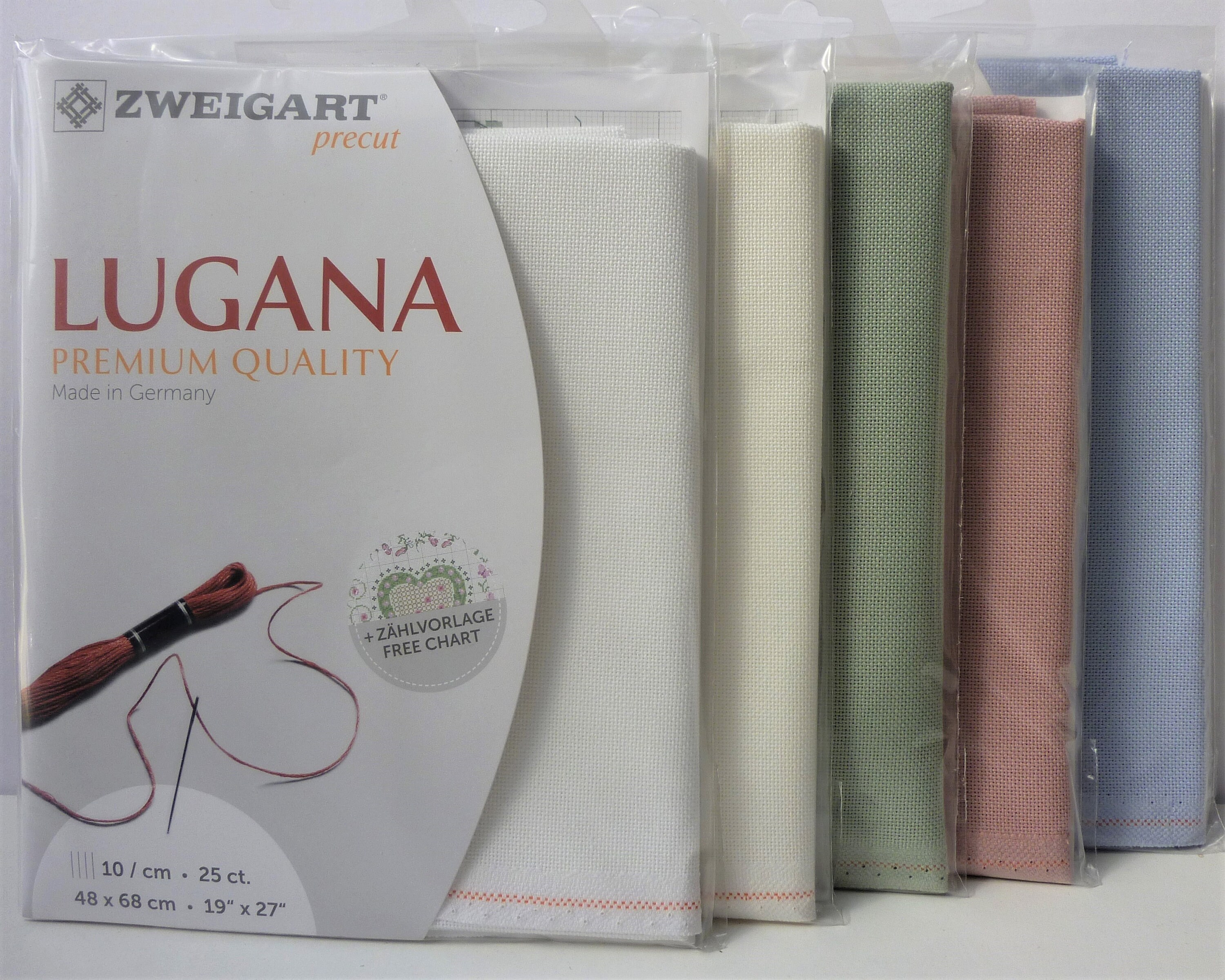 Zweigart Lugana 25ct - Antique White Zweigart Lugana 25ct - Antique White