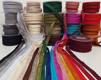 Cotton Gimp Braid: Lightweight Upholstery Trim, Furniture Edging 14mm
