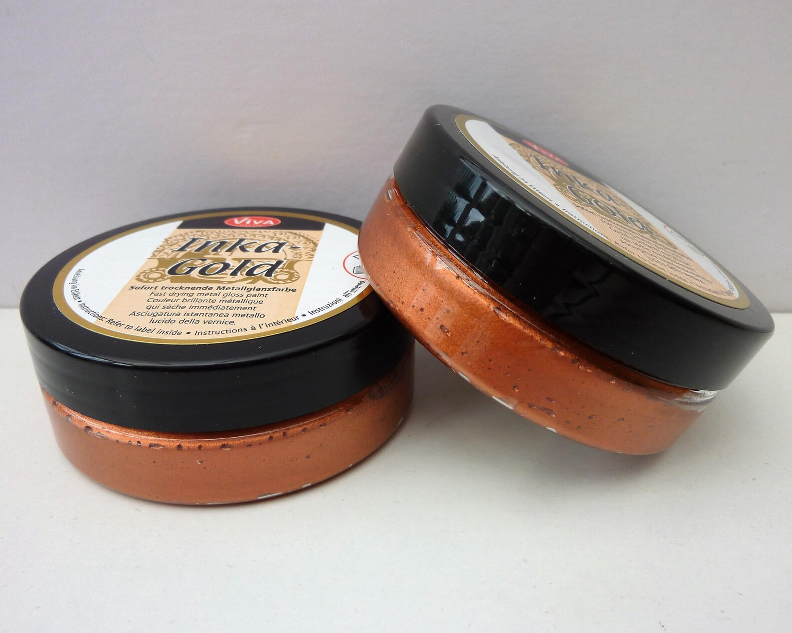 Metallic gilding wax Inka Gold paint by Viva Decor 50ml for Etsy