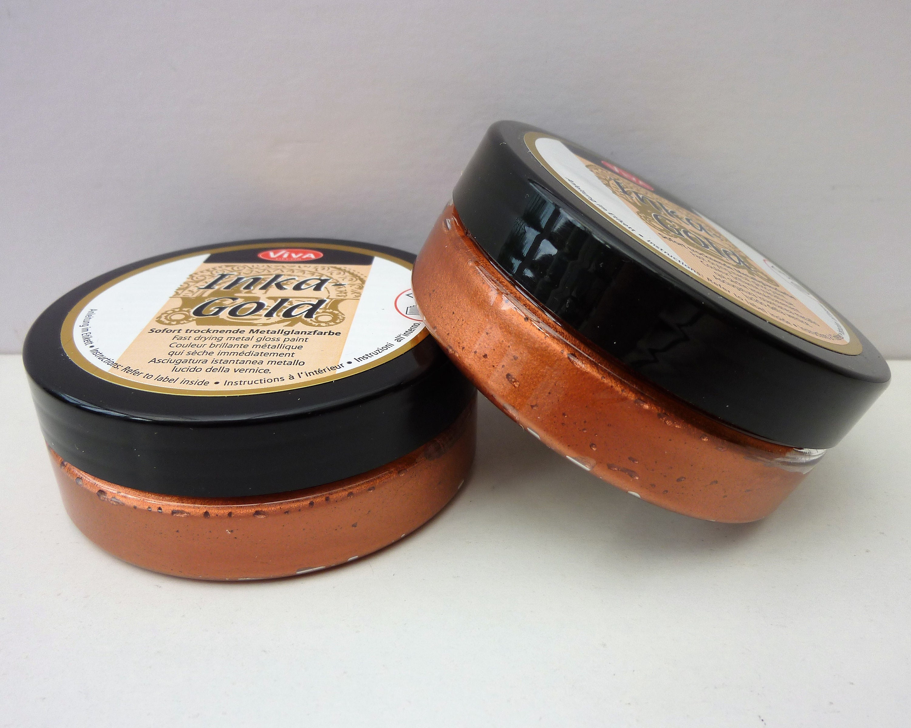 Gilding Wax Inka Gold Metallic Paint by Viva Decor 50ml for Etsy UK