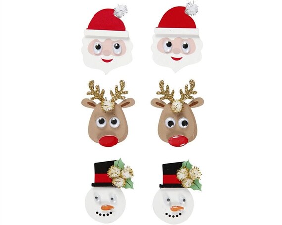 40x Cartoon Christmas Pattern DIY Stickers Children's Gift