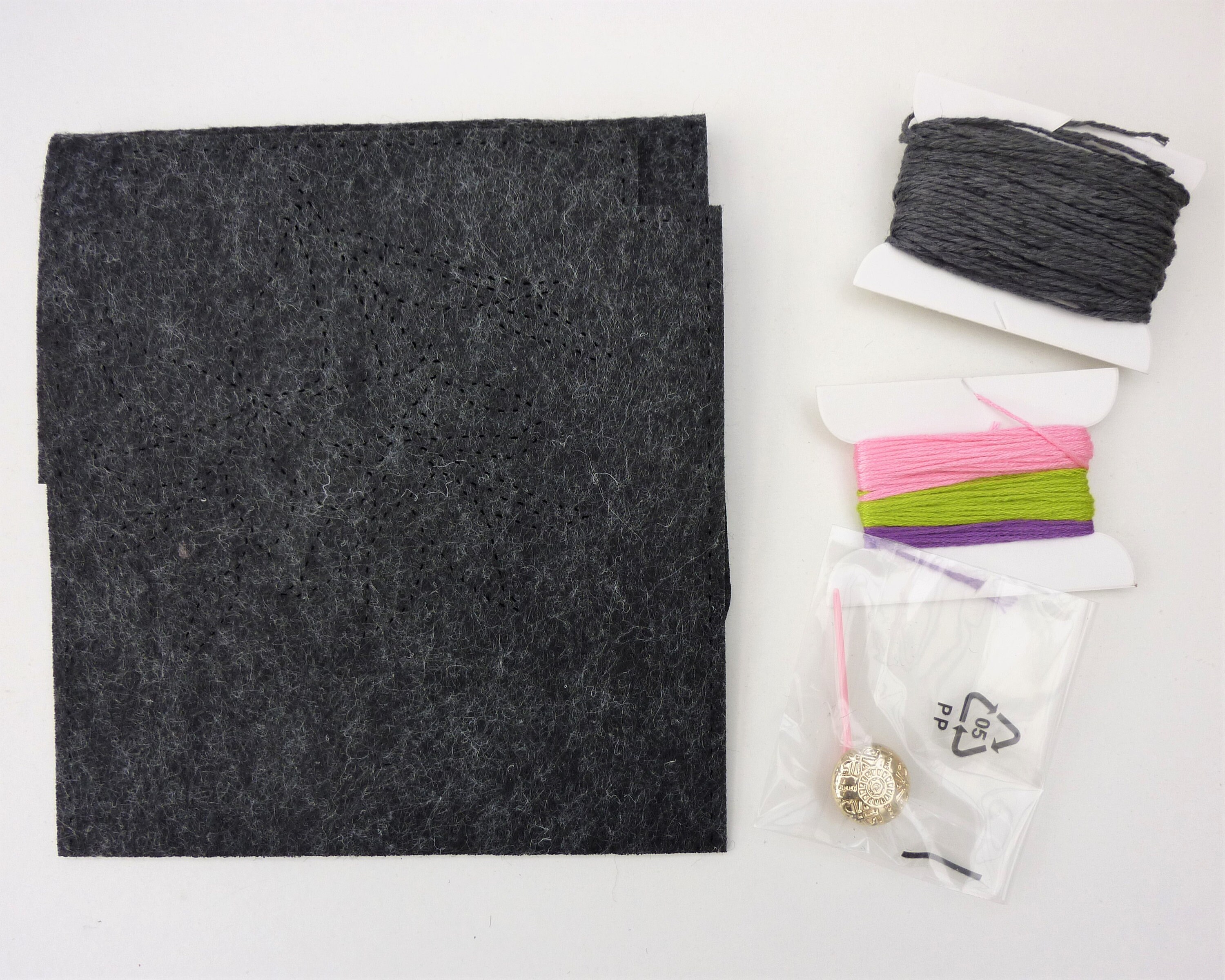 Make Your Own Felt Bag Kit Felt Craft Kit for Kids 5 Colours Etsy UK