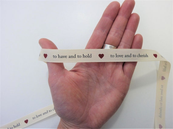 Wedding Ribbons Bride /& Groom 1m 3m Cake Trim Mr /& Mrs 5//8/" Gift Ribbon