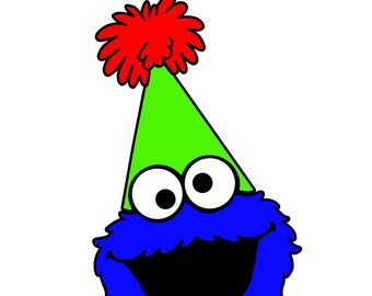 Download Cookie monster svg | Etsy