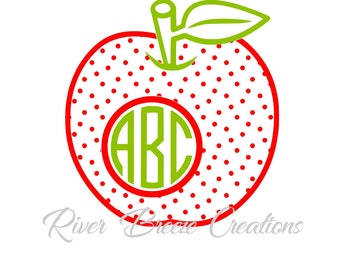 Download Free Red Dots Apple Svg Fruit Silhouette Svg Teacher S Apple Etsy SVG Cut Files