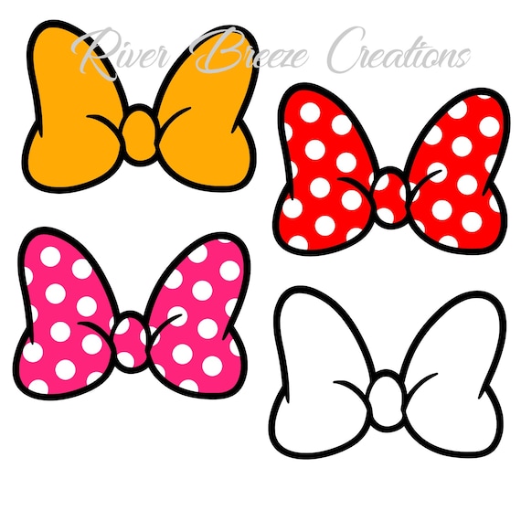 Minnie Mouse Bow Svg Minnie Bow Svg Minnie Svg file Disney ...