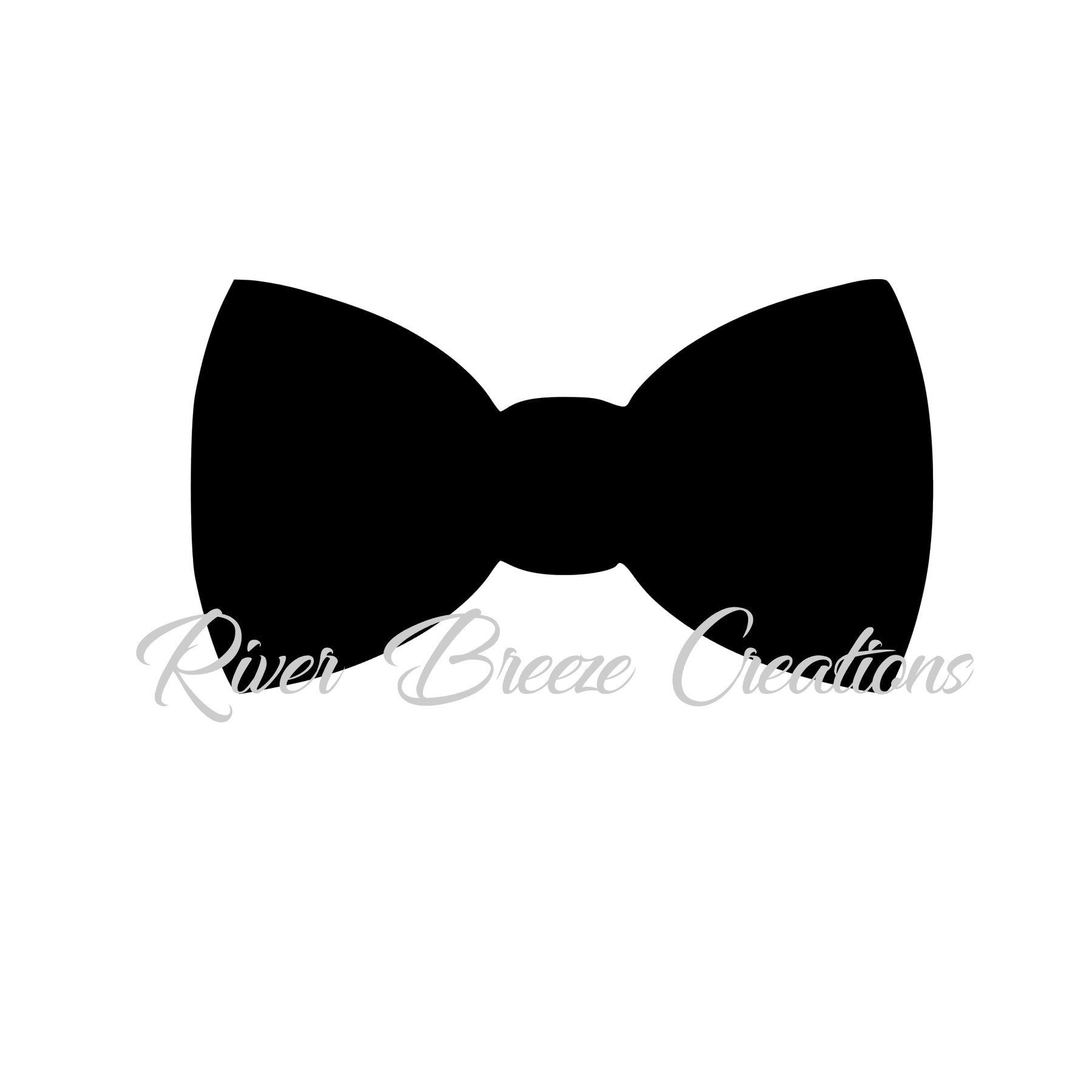 Download Bow tie Svg Bow tie Silhouette Svg Bow Svg Girls Bow Svg | Etsy