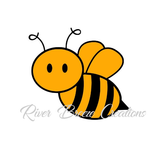 Download Bumble Bee Svg Silhouette Svg Cricut Svg Yellow Bee Svg | Etsy