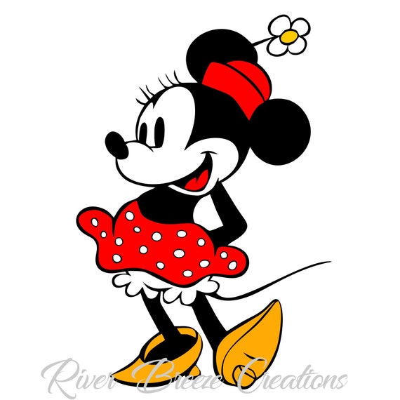Download Retro Minnie Svg Vintage Minnie Svg Minnie Mouse Svg ...