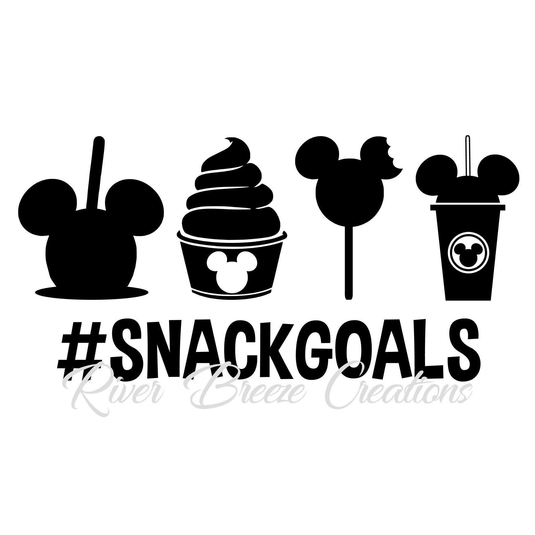 Snack Goals Svg Disney Snacks Svg Hashtag Svg Disney Svg ...