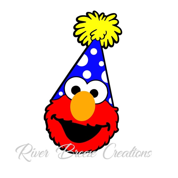 Download Elmo Svg Elmo Birthday Svg Monster Svg Party Hat Svg Svg ...