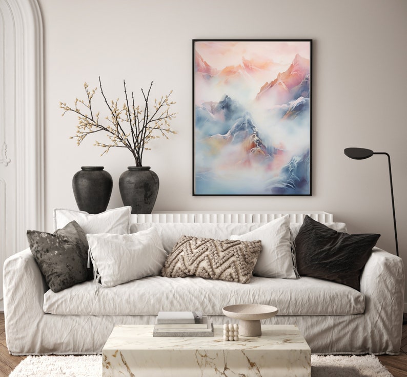 Snapshot of Ethereal Stain Painting For Apartments