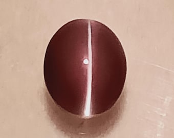 Alexandrite, Cat's Eye, 0.77 Cts., Alexandrite Cat's Eye, Cat's Eye Oval, Alex Cat's Eye, Sri Lankan Cat's Eye, Cats Eye, Alexandrite Oval