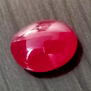 Non Heated Ruby , Pigeon Blood Ruby , Ruby 3 Carat Size , Ruby Oval Cabochon ,3.21 Cttw ,Ruby Cabochon ,Oval Cabochon ,Ruby Myanmar,Red Ruby