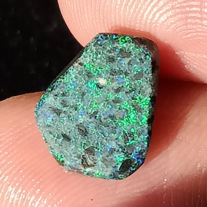 Andamooka Rainbow Matrix Opal, 2.09 Cts, Natural Australian Opal, Andamooka Opal, Andamooka, Opal, Andamooka Rainbow Matrix, Fancy Shape