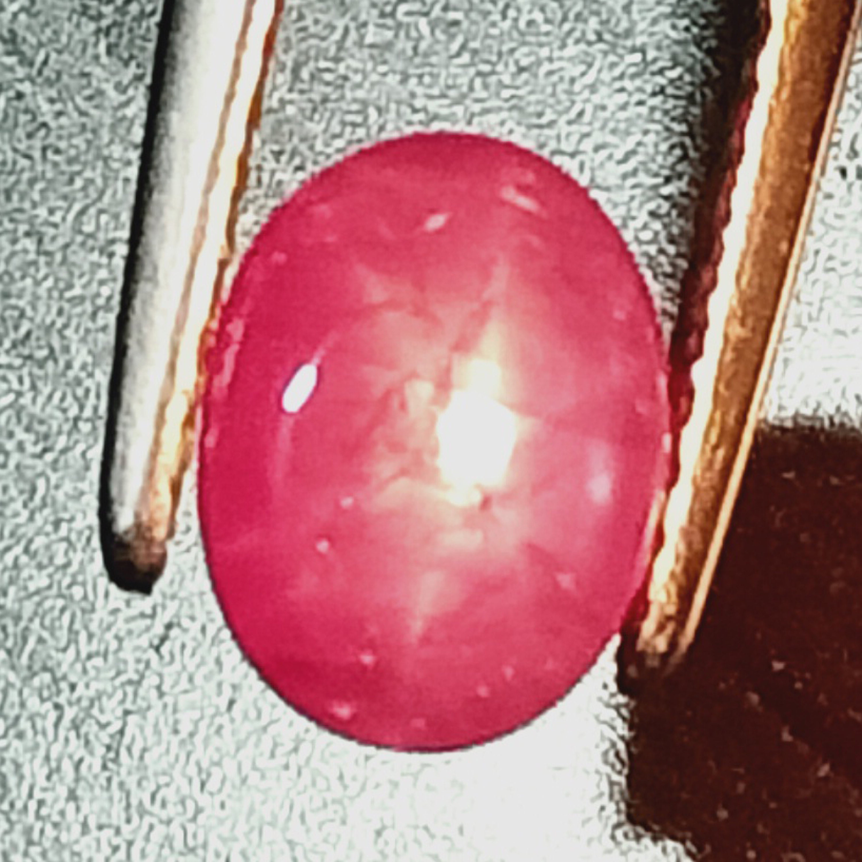 天然大粒スターサファイアルース 7.36ct:9967】タイ産 Natural
