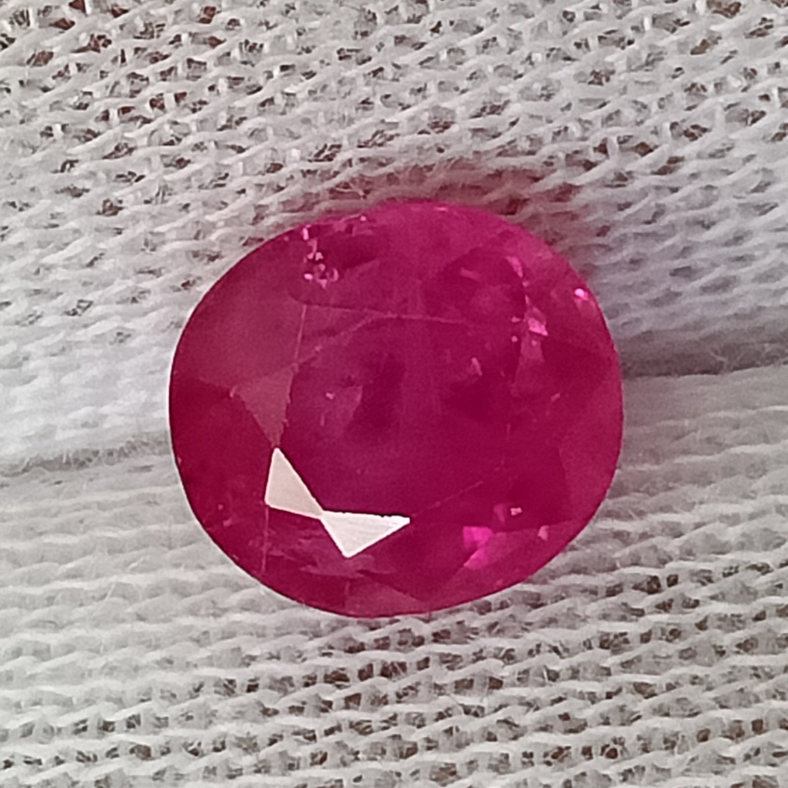 Old Burma Ruby, Natural Ruby, Old Cut Ruby, 1.60 Cts., Oval Ruby ...