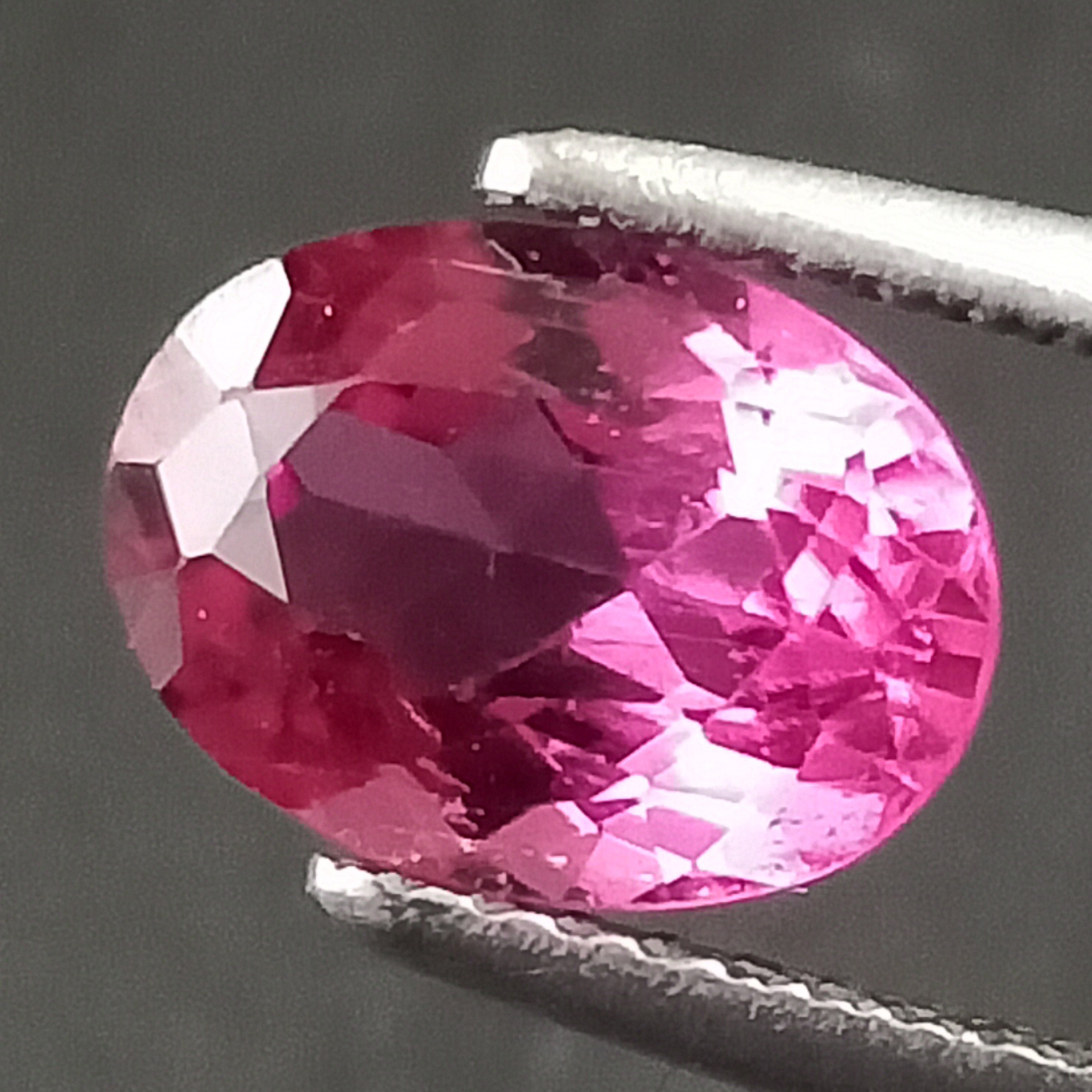 Hot Pink Tourmaline Tourmaline 1.60 Cts Tourmaline Etsy
