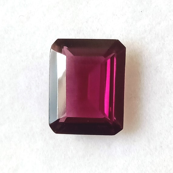 RARE !! RHODOLITE ROSE POURPRE DE TANZANIE : 1,09 CARAT