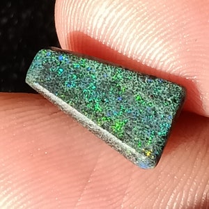 Andamooka Rainbow Matrix Opal, 2.84 Cts, Natural Australian Opal, Andamooka Opal, Andamooka, Opal, Andamooka Rainbow Matrix, Fancy Shape