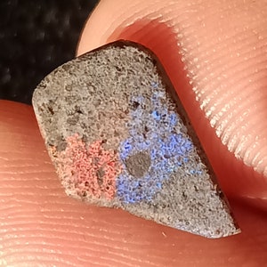 Andamooka Rainbow Matrix Opal, 1.51 Cts, Natural Australian Opal, Andamooka Opal, Andamooka, Opal, Andamooka Rainbow Matrix, Fancy Shape