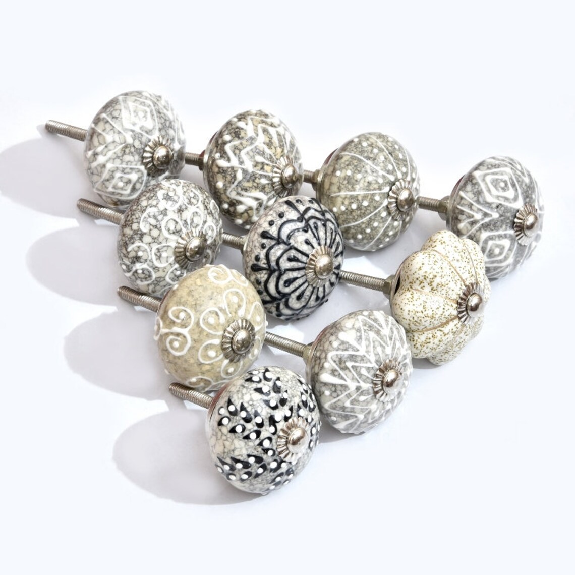 Indian Handmade Knobs Drawer Pulls Knobs Door Cupboard Etsy