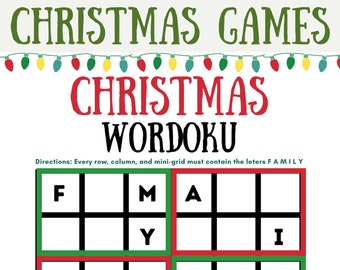 sudoku etsy